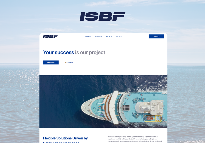 ISBF verkkosivusto